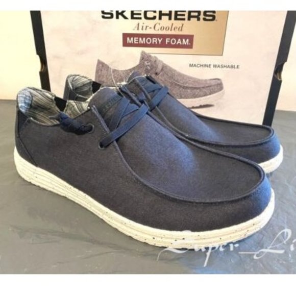 Skechers Shoes New Skechers Mens Goga Mat Arch Relaxed Fit Shoes